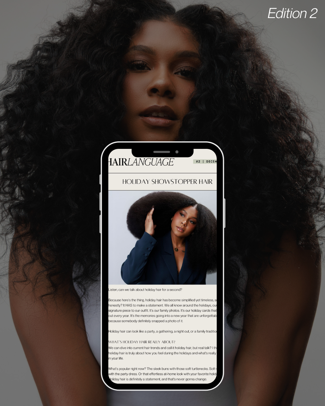 Holiday Showstopper Hair